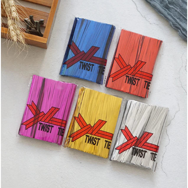 Metal Twist Wire Packaging Tie (6CM/8CM/10CM/12CM)