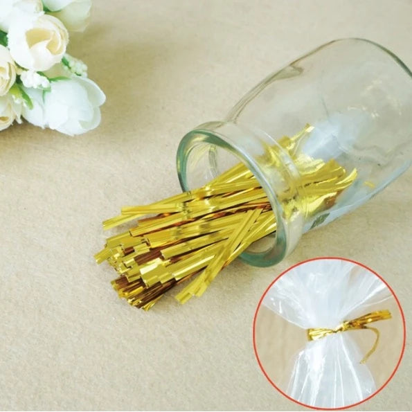 Metal Twist Wire Packaging Tie (6CM/8CM/10CM/12CM)
