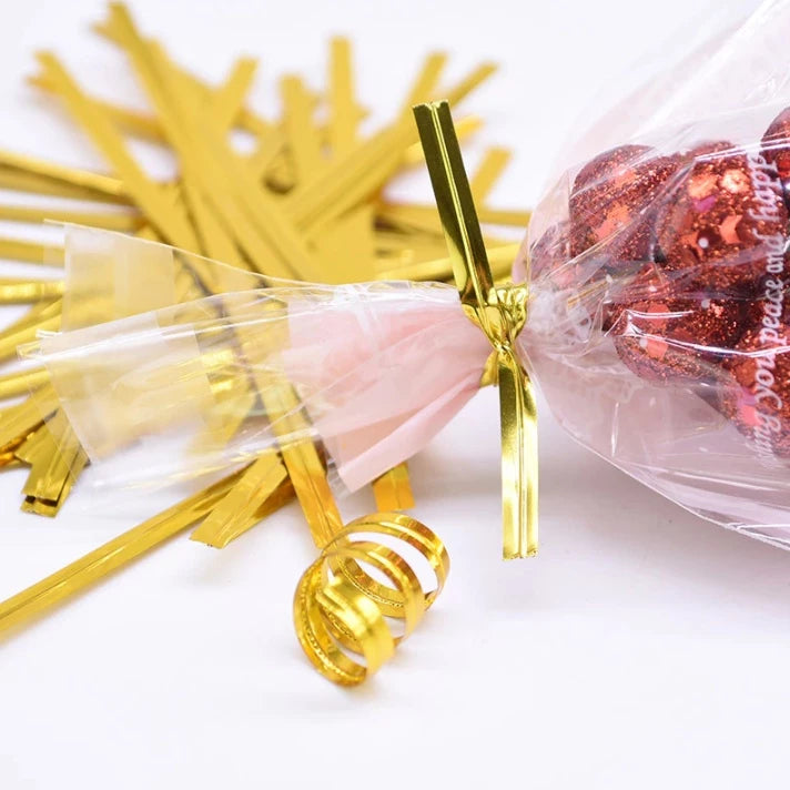 Metal Twist Wire Packaging Tie (6CM/8CM/10CM/12CM)