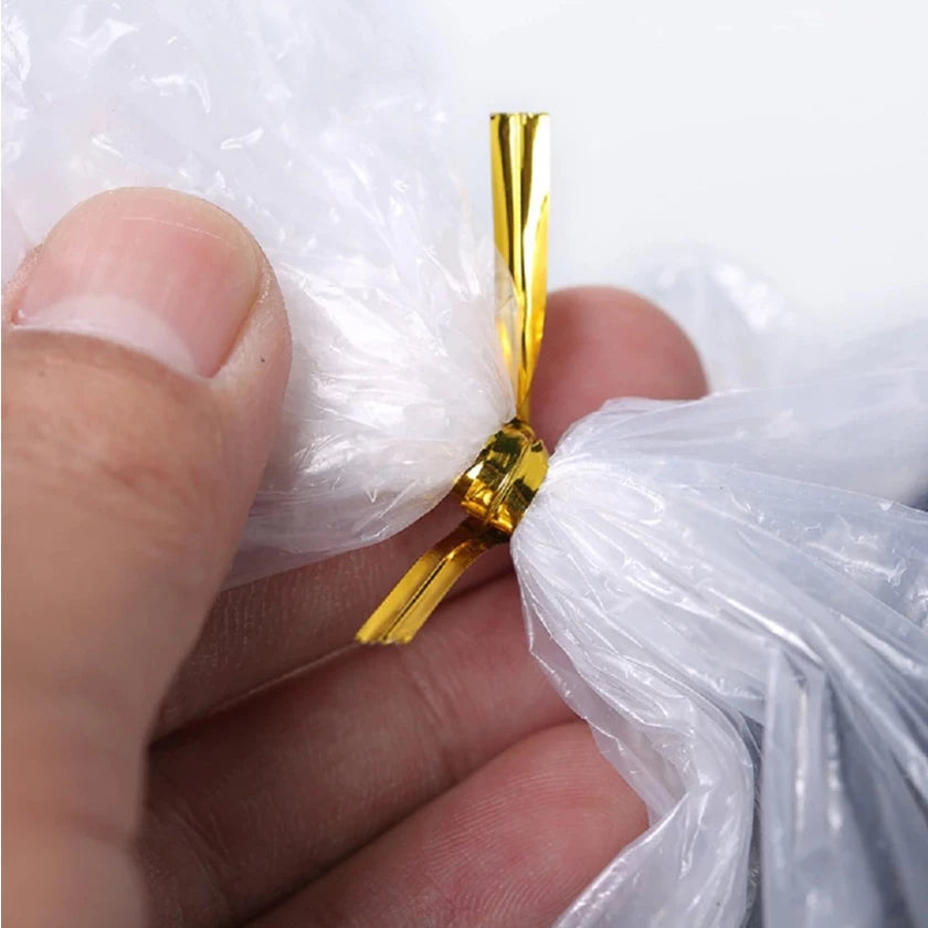 Metal Twist Wire Packaging Tie (6CM/8CM/10CM/12CM)