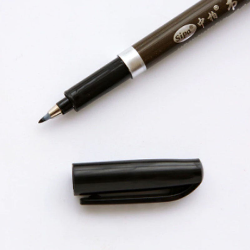 Brush Lettering Pens Markers CALLIGRAPHY Pen 3 Styles Stationary School Supplies