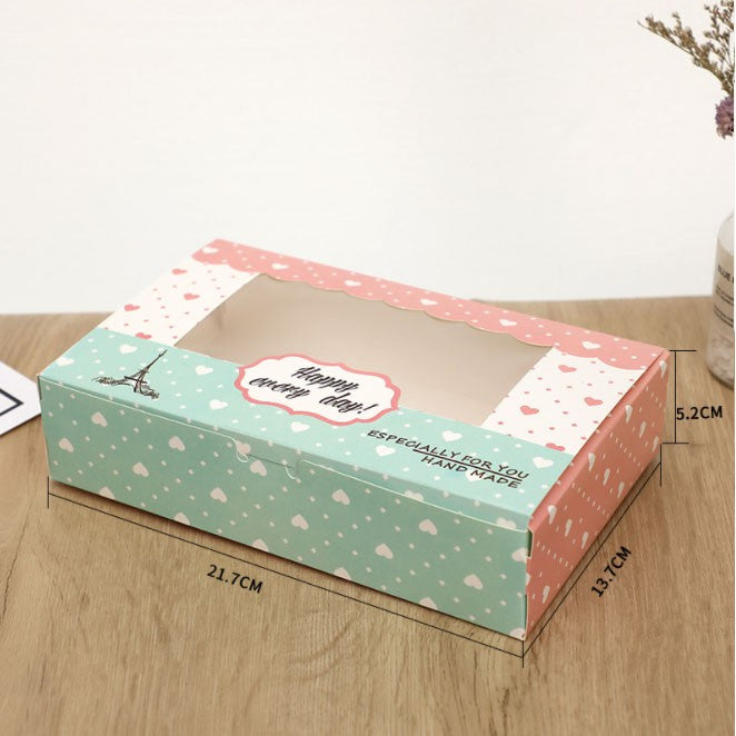 Egg yolk Box S/M/L cupcakes boxes Wedding/Birthday home party pastry gift boxes