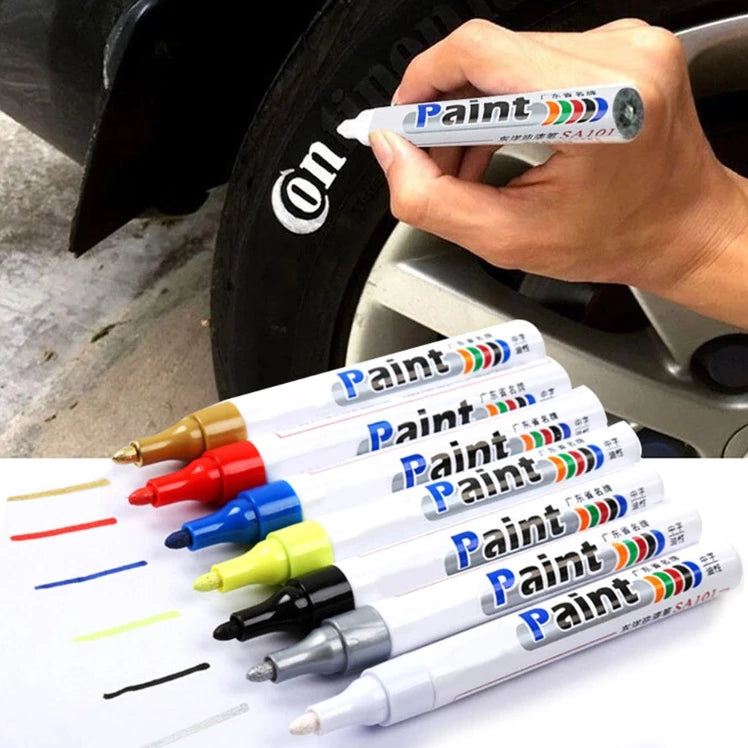 100% Original TOYO | TEN Colors Original Motorcycle Waterproof Rubber Permanent Paint Marker