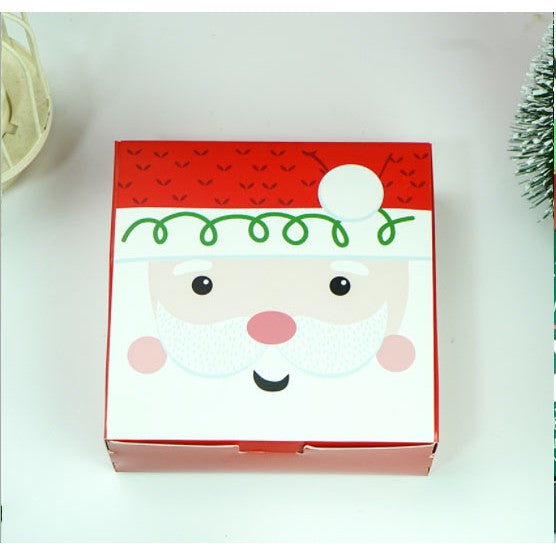 Christmas Design Paper Box Gift Treat Boxes packing gift dried fruit paper box