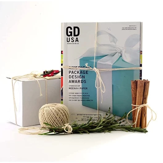 120m White Cotton Textured Twine String/Paper Twine/Colored Paper Twine