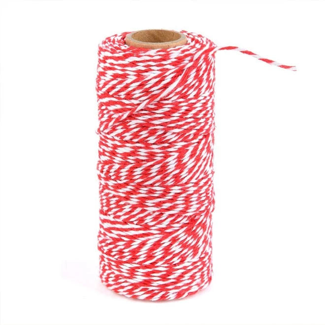 New Twine String Rope Cotton Cords Gift Packing Rope and Mixed Color Braided Hemp Rope