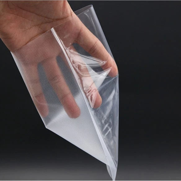 (100PCS) Clear Embossed Kitchen Food Vacuum Bag Storage Bags For Vacuum Sealer Vacuum Packaging
