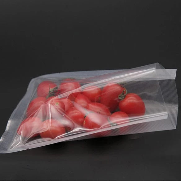 (100PCS) Clear Embossed Kitchen Food Vacuum Bag Storage Bags For Vacuum Sealer Vacuum Packaging