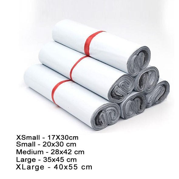 (100pcs) Courier Shipping Pouch/ Poly mailer CLEAR POUCH Self Adhesive Mailer Pouch/Plastic Packaging