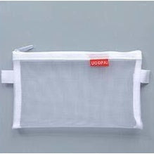 SMALL, MEDIUM | Mesh Pen Bag Nylon Pencil Bag Pencil Case Mesh Pen Case Pouch Pencil Pouch