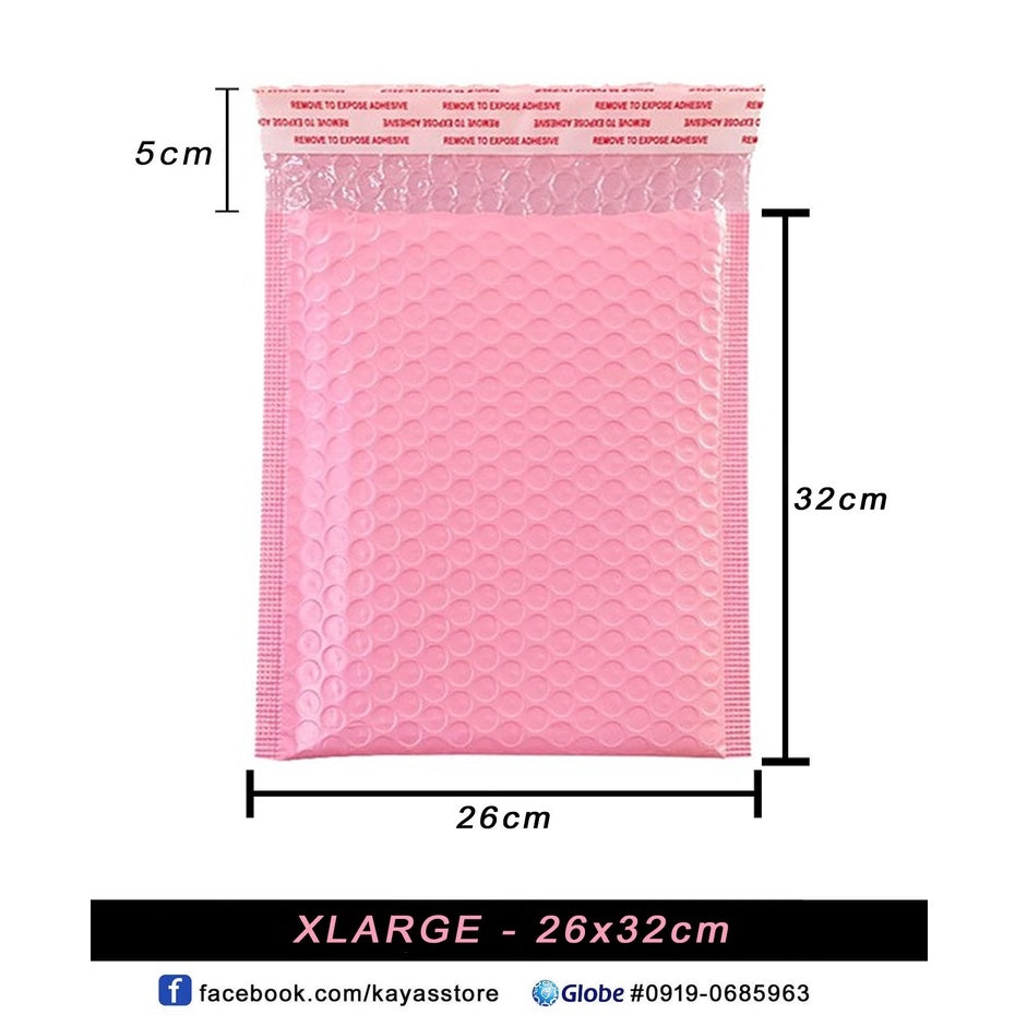 Pink | Blue | Peach | Black Thankyou Bubble Mailer Plastic Padded Envelope Shipping Bag Packaging1pc