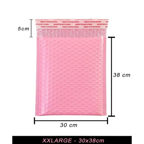 Pink | Blue | Peach | Black Thankyou Bubble Mailer Plastic Padded Envelope Shipping Bag Packaging1pc