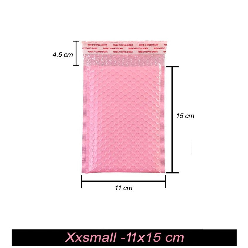 Pink | Blue | Peach | Black Thankyou Bubble Mailer Plastic Padded Envelope Shipping Bag Packaging1pc