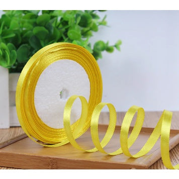 (25 yards/roll) 1cm Satin Ribbon Wholesale Gift Packing Christmas decorationRibbons roll fabric