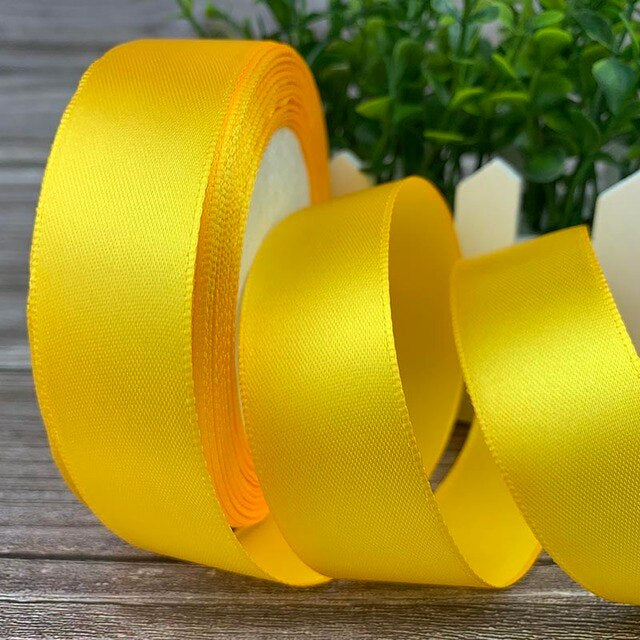 (25 yards/roll) 2.5cm Satin Ribbon Wholesale Gift Packing Christmas decoration Ribbons roll fabric