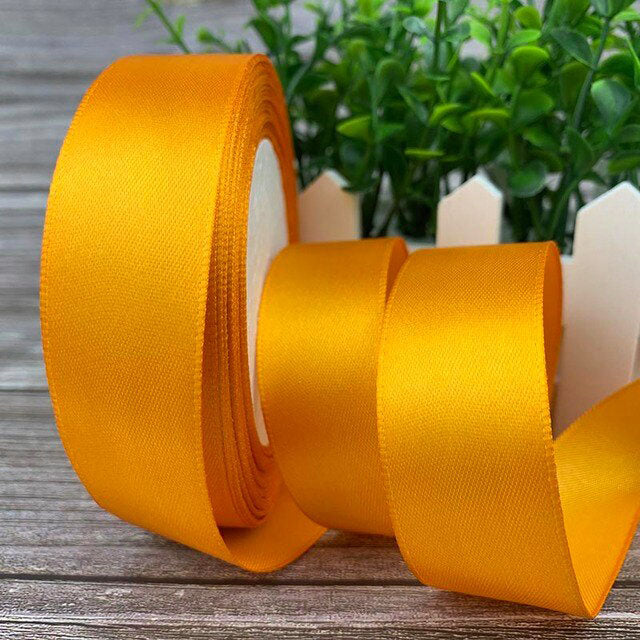 (25 yards/roll) 2.5cm Satin Ribbon Wholesale Gift Packing Christmas decoration Ribbons roll fabric
