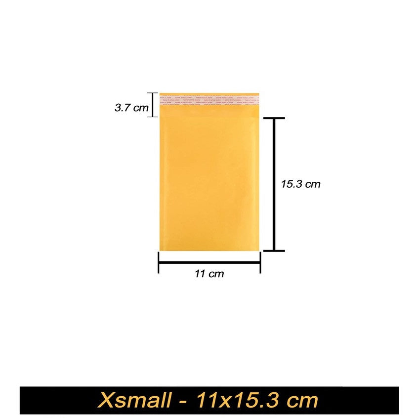 Lightweight Yellow Bubble Mailer/Padded Envelope Shipping Bags Self Seal Shockproof | 1pc